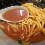 らーめん武道家 口 - 麺とスープ