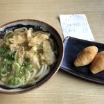 Otafuku Udon - ごぼう天うどん＝４７０円
                いなり＝１６０円