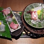 汀渚 ばさら邸 - 海の幸　朝獲れ地魚のお造り