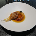 イチリン ハナレ - 牡丹海老の紹興酒漬け1