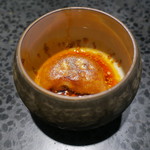 イチリン ハナレ - よだれ鶏のタレに付けた焼き餃子