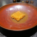 イチリン ハナレ - おこげ 青梗菜と 鶏出汁で2