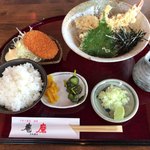 Amma - 海老天ぶっかけランチ