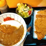 Sobadokoro Nagaokaya - カツカレー¥1000