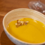 オクサリス - 【湯（スープ）】、蒲柬瓜（かぼちやうり）の濃湯（ポタージュ）