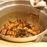 富小路 やま岸 - 鰻