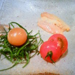 じどりや 穏座 - 鶏のハム