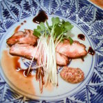 じどりや 穏座 - 合鴨ロース