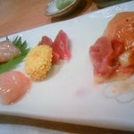 じどりや 穏座 - 刺身5点盛り