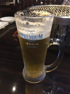 Yakiniku Baru Kaki - 生ビール…あ〜美味しい！