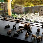 そば屋 案山棒 - 粘土細工