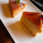 ケーキ&ワイン エフ - 杏のタルト・スッゴいズッシリ！！
            チーズケーキもトロフワの美味しさ(*^^*)