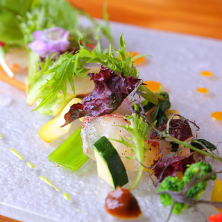 平日限定 7月のランチコース 旬野菜と魚介のコース5品 4 400 祇園 Abbesses 旧店名 Restaurant Francais 祇園abbesses 祇園四条 フレンチ 食べログ