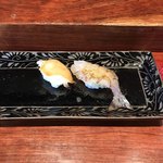 Sushi Yasukouchi - 特上握り中盤！
                        アワビ、生エビ！
