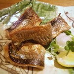 酒肴 宇良家 - サンマのワタ焼き