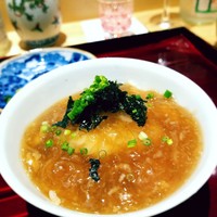 銀座 しのはら - 鱶鰭とすっぽんの餡かけ