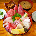 魚河岸 - 海鮮丼定食（ランチ）