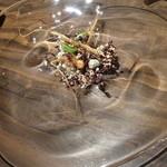 アコルドゥ - 大和肉鶏の肝と真菜の根 生きるものと生かされるもの