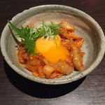 Sushi Izakaya Kozaru - えんがわユッケ❣️