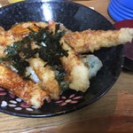 谷町 一味禅 - 海老穴子天丼（￥900）