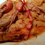 カメレオン - スカンピのパスタ