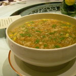 龍天門 - 牛ひき肉とと彩り野菜のふかひれスープ（10人分）