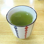 鰻元 - 熱々のお茶