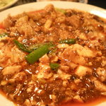 中華料理 波華 - 麻婆豆腐全体　美しいです♪