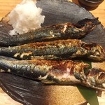 築地もったいない プロジェクト 魚治 - イワシ焼き