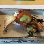 京都ぎをん 八咫 - 太刀魚のフライ