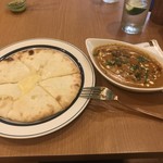 やっぱりインディア - チーズクルチャとラムクルマ