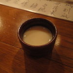 園山 - 豆乳と生姜のスープ