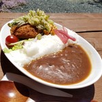 こびそ - カレーもしっかり煮込まれてて美味しい