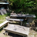 こびそ - お店の裏手の様子