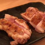 庭つ鶏 - 庭つ鶏(皮パリもも焼き)