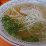 十神ラーメン - 半チャンセット ￥750