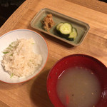 菊乃井 - 御飯 香物 止椀