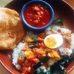 南インドの味 カレーリーフ - 鳥ひき肉とポテトのカレー　
