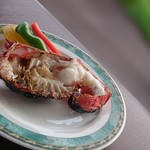 ビーチサイド - ロブスター盛り付け