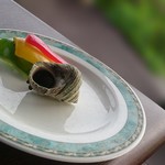 ビーチサイド - 貝 盛り付け