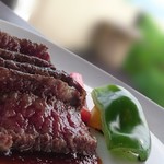 ビーチサイド - 佐賀牛 リブロース いい焼き具合