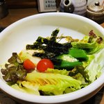 たん味屋 - 和風の豆富サラダ ¥810