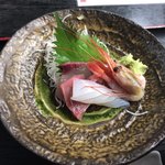 すしごはん 馬ん場 - 相変わらず、お造りも美味しいです。