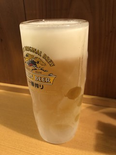 Menyafukutohachi - 生ビール（中）280円ｋ
