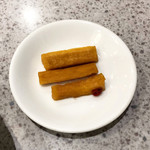 中国料理 一楽 - 辛味が程良い、大根の漬物。