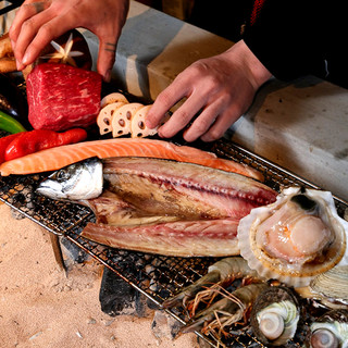 天然ものに拘った、旬の鮮魚や海鮮を