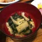 プラザホテル天神 - お味噌汁