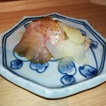 中島町倶楽部 - ノドグロ炙り、新生姜