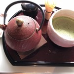 ガーデンラウンジ - 抹茶とガトーショコラ