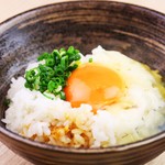 寿雀卵の玉子かけご飯